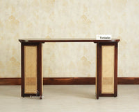 Boston Luma Wooden Entryway Console Table Grey Finish