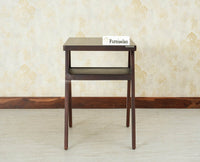 SmartFit Compact Solid Wood Rattan Cane Dining Set Two Seater - Dining Set - Furniselan Grey Finish