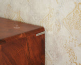Boston Solid Mango Wood 4 Door Crockery Cabinet | Modern Kitchen Storage Unit Furniselan Brown Finish