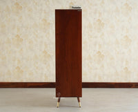 Boston Solid Wood Bookshelf for Office,Study Room, Livingroom Brown Finish