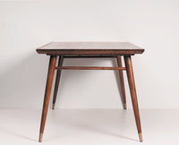 Boston Solid Wood Dining Table Six Seater Furniselan Grey-Finish