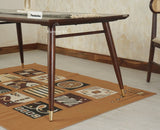 Boston Solid Wood Dining Table Six Seater-150cm Furniselan Grey Finish