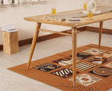 Boston Solid Wood Dining Table Six Seater-150cm Furniselan Natural Finish