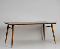 Boston Solid Wood Dining Table Six Seater Furniselan Grey-Finish