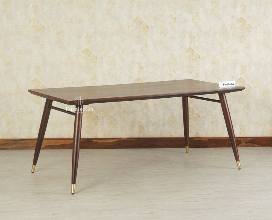 Boston Solid Wood Dining Table Six Seater-150cm Furniselan Grey Finish