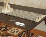 Boston Solid Wood Dining Table Six Seater-150cm Furniselan Grey Finish