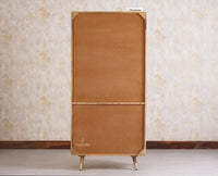 Boston Solid Wood Four Door Bookshelf - Bookshelf - Furniselan Natural Finish