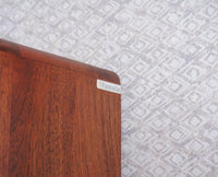 Boston Solid Wood Four Door Crockery Unit Kitchen Cabinet Furniselan Brown-Finish