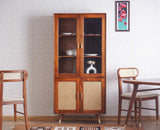 Boston Solid Wood Four Door Crockery Unit Kitchen Cabinet