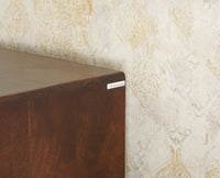 Boston Solid Wood Four Door Crockery Unit Kitchen Cabinet - Tv Cabinet - Furniselan Grey-Finish