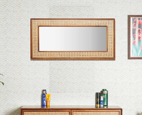 Boston Solid Wood Frame with Mirror Furniselan