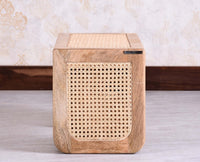 Boston Solid Wood Multipurpose Nesting Table Set of Three - Stools - Furniselan