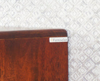 Boston Solid Wood One Door Wall Shelve Furniselan Brown-Finish