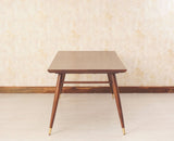 Boston Solid Wood Rattan Cane Dining Table Eight Seater - Dining Set - Furniselan Grey Finish