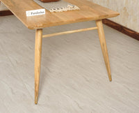 Boston Solid Wood Rattan Cane Dining Table Eight Seater Set - Dining Set - Furniselan -Natural Finish