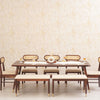 Boston Solid Wood Rattan Cane Dining Table Eight Seater Set with Bench - Dining Set - Furniselan Grey-Finish
