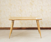 Boston Solid Wood Rattan Cane Dining Table Four Seater with Bench - Dining Set - Furniselan Natural-Finish
