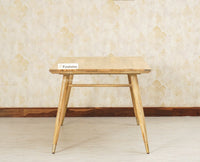 Boston Solid Wood Rattan Cane Dining Table Four Seater with Bench - Dining Set - Furniselan Natural-Finish