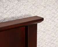Boston Solid Wood Rattan Cane Dressing Table Furniselan Grey-Finish