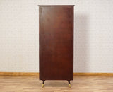 Boston Solid Wood Rattan Cane Dressing Table Furniselan Grey-Finish