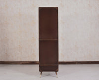 Boston Solid Wood Rattan Cane Single Door Wardrobe - Wardrobes & Cabinets - Furniselan-Grey-Finish