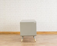 Boston Solid Wood Rattan Cane Tv Cabinet Furniselan Cool-Grey