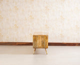 Boston Solid Wood Rattan Cane Tv Cabinet - Tv Cabinet - Furniselan Natural-Finish