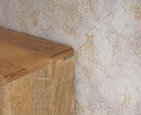 Boston Solid Wood Rattan Cane Two Door Sideboard with three Drawers - Sideboard - Furniselan Natural-Finish