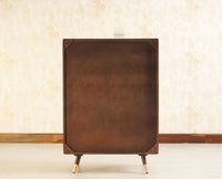 Boston Solid Wood Shoe Rack Cabinet - Sideboard - Furniselan Grey-Finish
