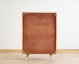 Boston Solid Wood Shoe Rack Cabinet Furniselan Brown-Finish