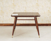 Boston Solid Wood Square Dining Table Four Seater - Dining Set - Furniselan Grey-Finish