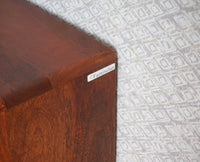 Boston Solid Wood Three Door and Three Drawer Sideboard Cabinet Furniselan Brown-Finish