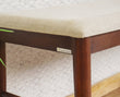 Boston Solid Wood Three Seater Bench Furniselan