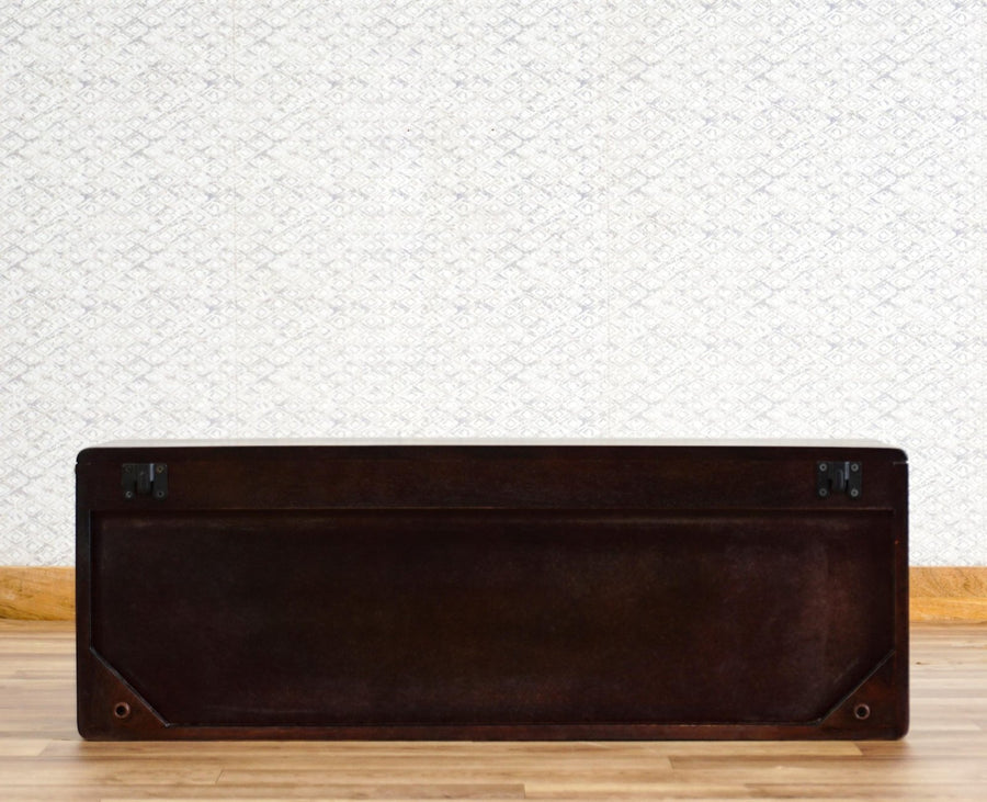 Boston Solid Wood Two Door Wall Shelve Furniselan Grey-Finish