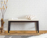 Boston Solid Wood two Seater Bench Furniselan Grey-Finish
