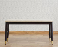 Boston Solid Wood two Seater Bench Furniselan Grey-Finish