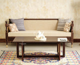 Boston Wooden Luma Coffee Table Grey Finish