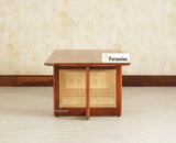 Boston Wooden Luma Coffee Table Brown Finish