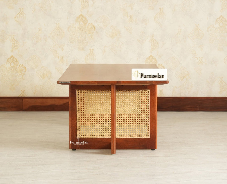 Boston Wooden Luma Coffee Table Brown Finish