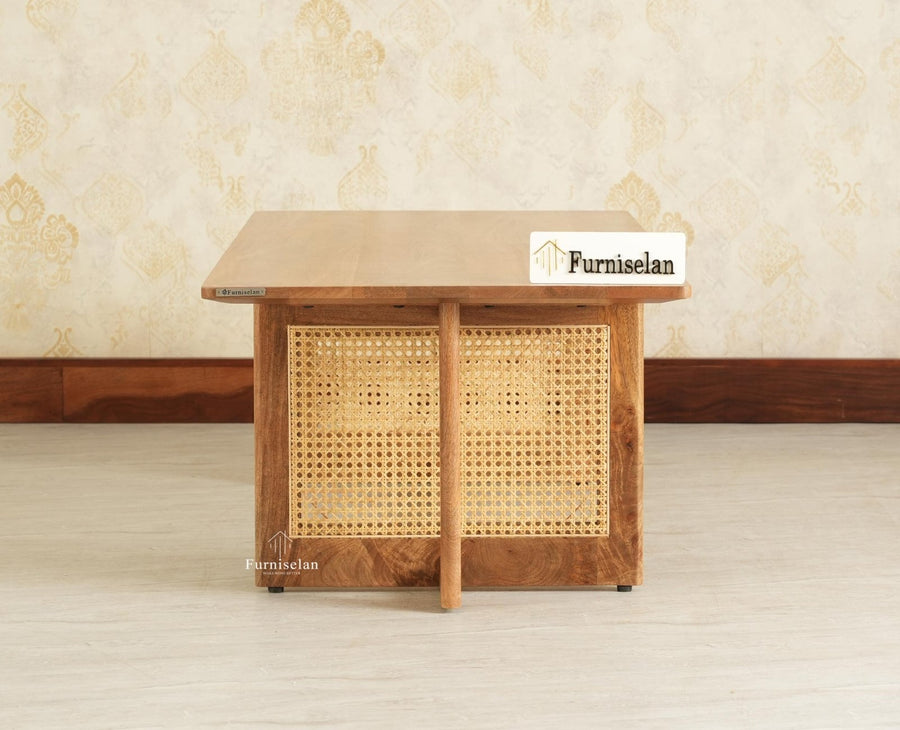 Boston Wooden Luma Coffee Table Natural Finish