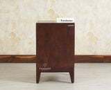 Bressels Solid Wood Side Table Furniselan Grey Finish
