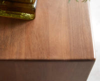 Bressels Solid Wood Two Door Two Drawer Cabinet Furniselan-Natural-Oak-Finish