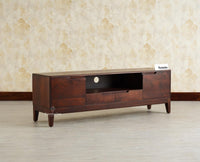 Bressels Wooden Tv Cabinet Media Unit Grey Finish