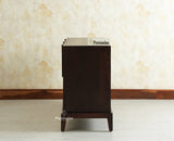 Brisbane Elite Storage Three Door Wooden Cabinet Sideboard Furniselan Grey Finish