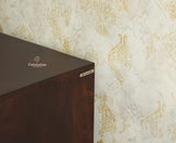 Brisbane Elite Storage Three Door Wooden Cabinet Sideboard Furniselan Grey Finish