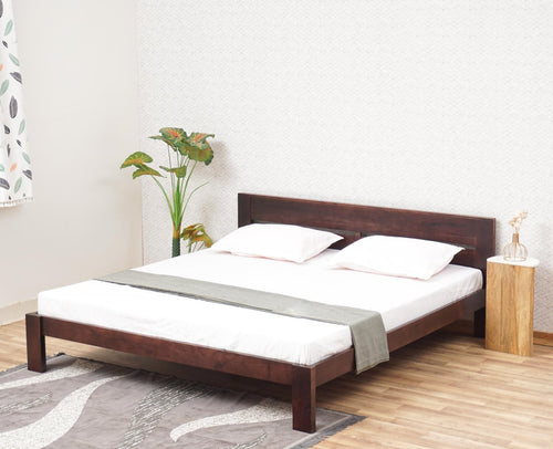 Brookefield Solid Wood King Size Bed Furniselan