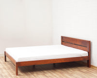 Brookefield Solid Wood Queen Size Bed Furniselan - Maple-Finish