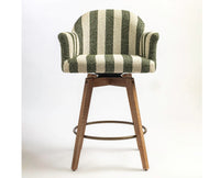 Brooklyn Bar Chair  Swivel Counter Stool Furniselan Olive Green