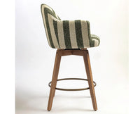 Brooklyn Bar Chair  Swivel Counter Stool Furniselan Olive Green