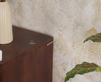 Brussels Wooden Two Door Cabinet Furniselan - Grey-Finish